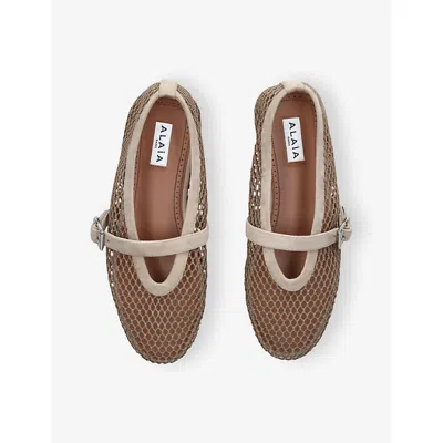 Alaïa Alaia Women Ballet Flats In Animal Print