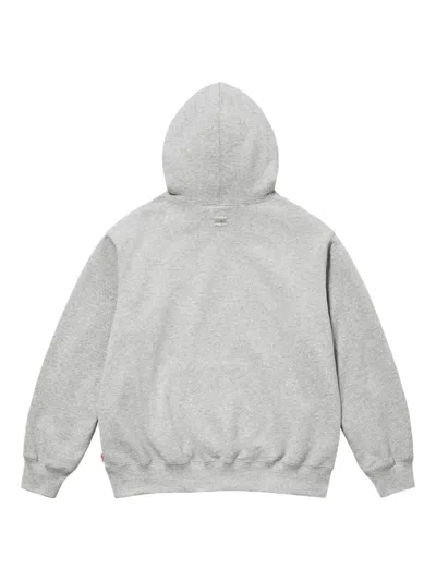 Supreme Box Logo Hoodie In Grey