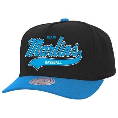 Mitchell & Ness Miami Marlins  Marlins Oversweep Cap