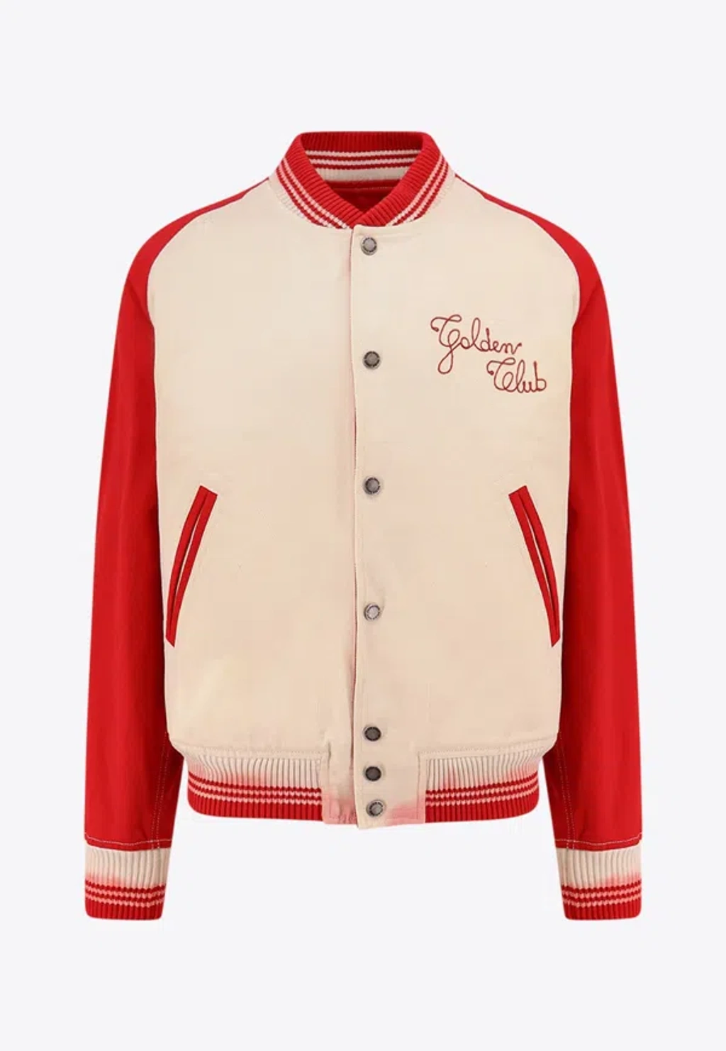 Golden Goose Db Logo Embroidered Bomber Jacket | ModeSens