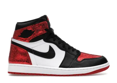 Pre-owned Jordan 1 High Og Ruby (women's) Sneakers In Varsity Red/black/white
