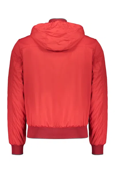 Moorer Bomber Jacket In Technical Fabric