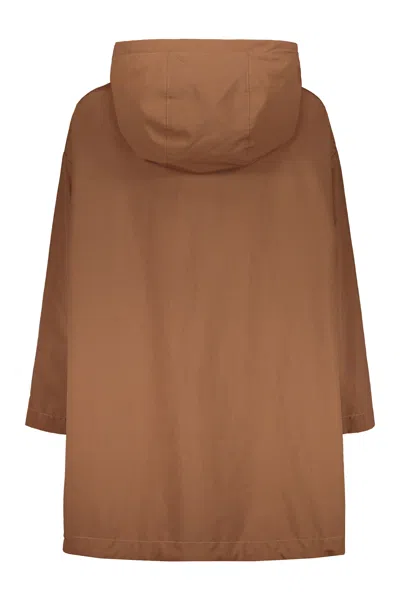 Herno Technical Fabric Hooded Jacket