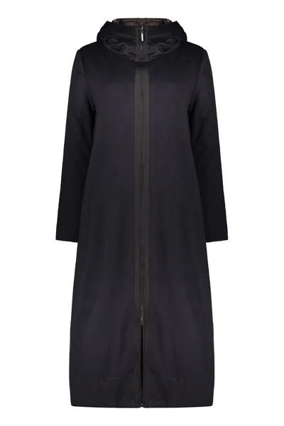 Moorer Zip-up Reversible Coat
