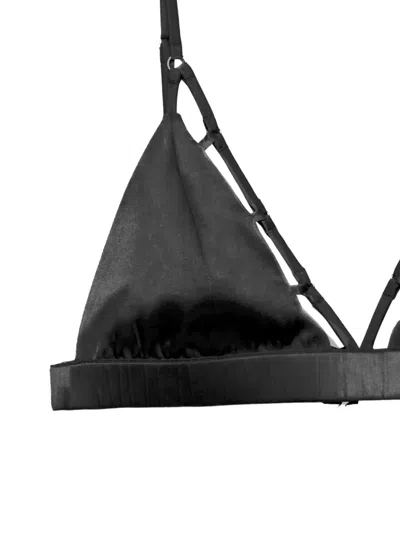 Fleur Du Mal Cage Luxe Triangle Bra