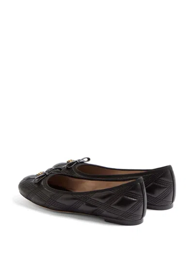 Valentino Garavani Quiltie Ballerina 67 In Quilted Nappa Leather Woman Black 37 In Black