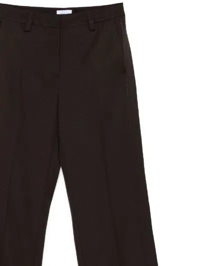 Off-white Tailored Trousers With Pockets
