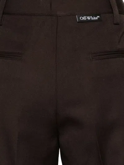 Off-white Tailored Trousers With Pockets