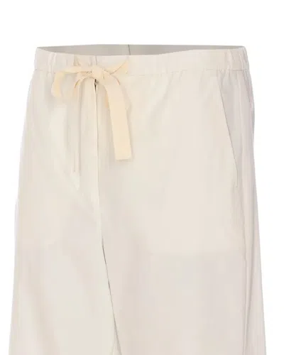 's Max Mara Pantalone Argento Con Coulisse Beige
