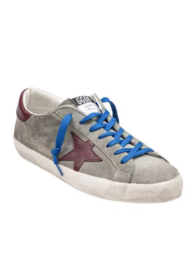 Golden Goose Super Star Sneakers In Green And Kenya