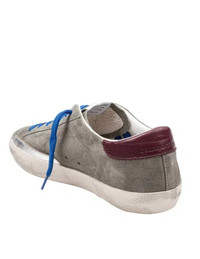 Golden Goose Super Star Sneakers In Green And Kenya