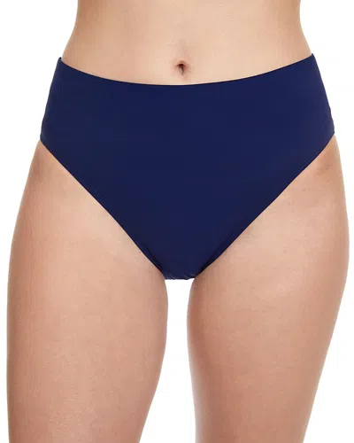 Profile By Gottex Mid Rise Tankini Bottom In Tutti Frutti Navy