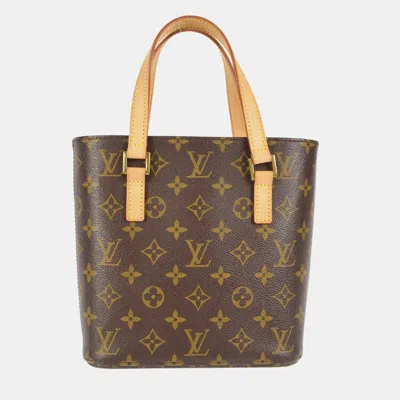 Pre-owned Louis Vuitton Monogram Vavin Pm Tote Handbag In Brown