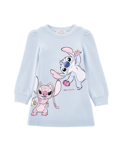 Monnalisa Graphic-print Sweatshirt Dress