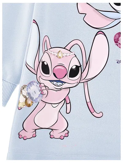 Monnalisa Graphic-print Sweatshirt Dress