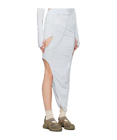 Post Archive Faction (paf) Blue 6.0 Center Midi Skirt