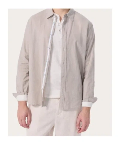 Rag & Bone Finch Linen Blend Button-up Shirt