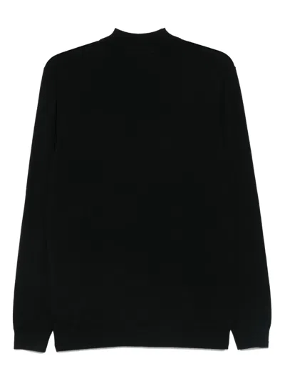 Karl Lagerfeld Kameo Turtleneck Sweater In Black