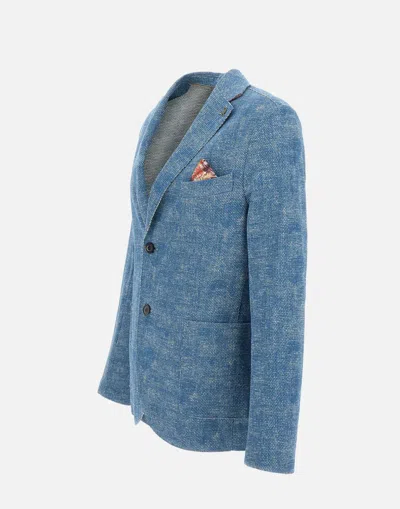 Bob Textured Button-up Blazer