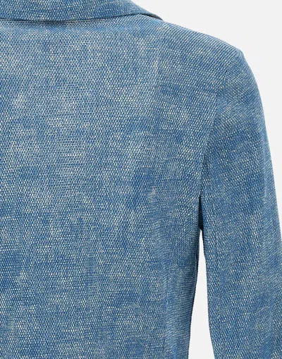 Bob Textured Button-up Blazer