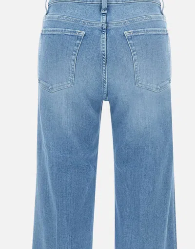 7 For All Mankind Flare Jeans In Blue