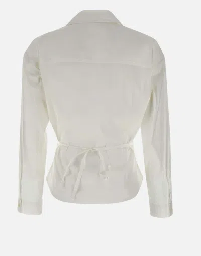 Diesel Stretch Cotton Poplin C Delphi Shirt In White