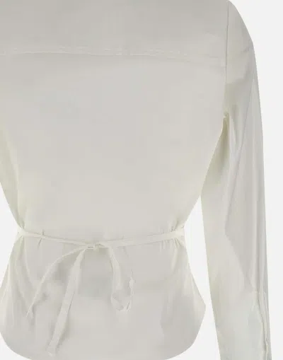 Diesel Stretch Cotton Poplin C Delphi Shirt In White