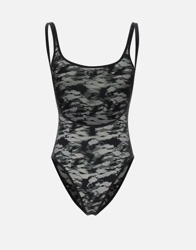Diesel Megan Lace Bodysuit With Deep Back