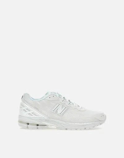 New Balance 1906 White Sneaker With Mesh Design And Side Logo In Tech Fabric Unisex In White
