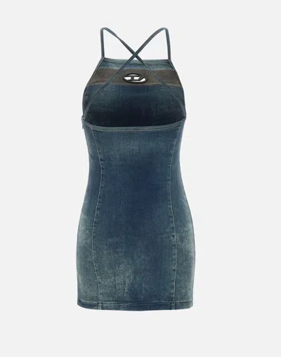 Diesel Fitted Mini Dress With Thin Straps