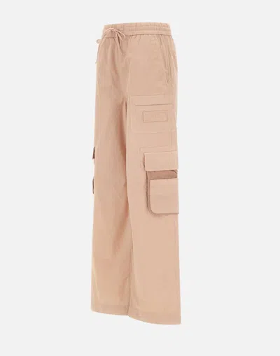 Iceberg Blush Parachute Cargo Fit Trousers