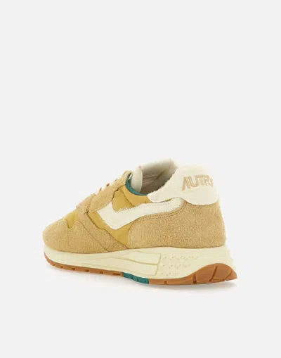 Autry Up 02 Reelwind Low-top Sneakers In Yellow
