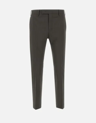 Pt Torino Trousers In Brown
