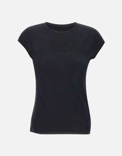 Elisabetta Franchi Crew Neck Embroidered Modal Shirt