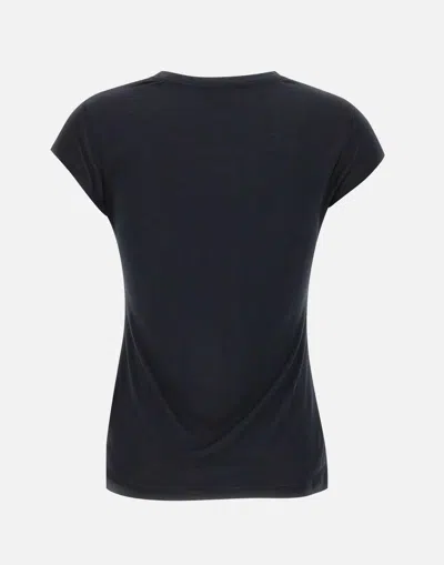 Elisabetta Franchi Crew Neck Embroidered Modal Shirt