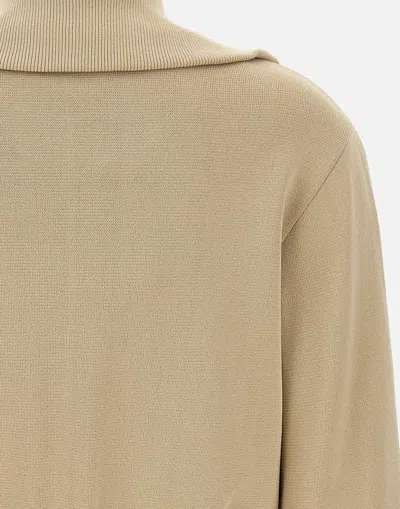 Autry Knitted Tennis-style Zip Sweatshirt