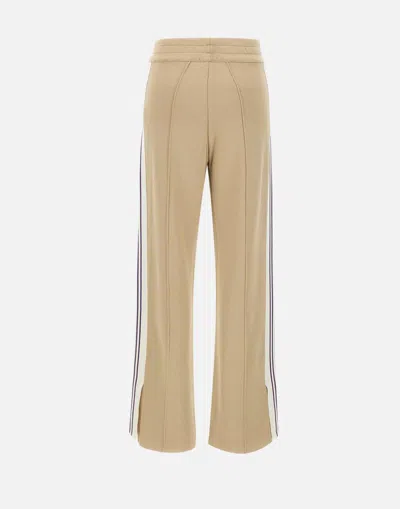 Autry Wide Leg High Waist Sweatpants With Side Stripe