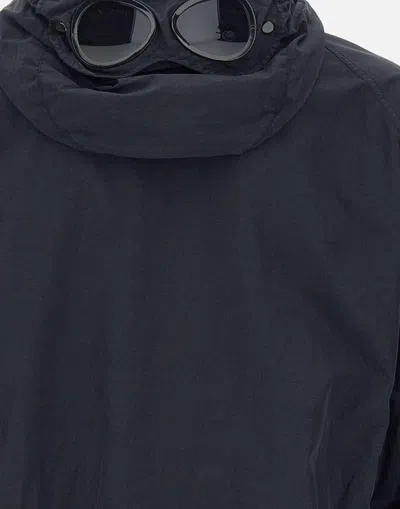 C.p. Company Streamlined Neutrals Outerwear Jacket In Black