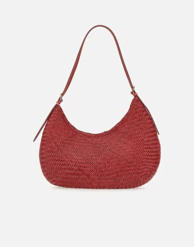 Dragon Diffusion Luna Piena Red Calfskin Shoulder Bag