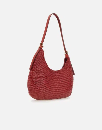 Dragon Diffusion Luna Piena Red Calfskin Shoulder Bag
