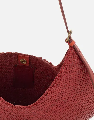 Dragon Diffusion Luna Piena Red Calfskin Shoulder Bag