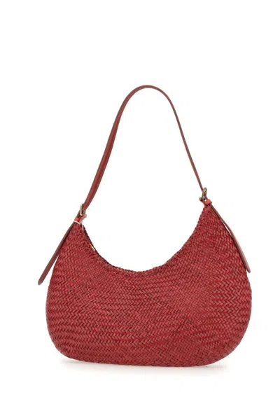 Dragon Diffusion Luna Piena Red Calfskin Shoulder Bag