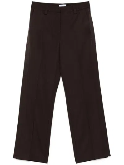 Off-white Tailored Trousers With Pockets