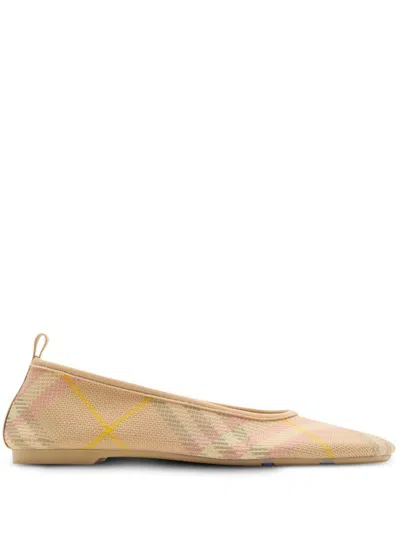 Shop Burberry Flat Shoes