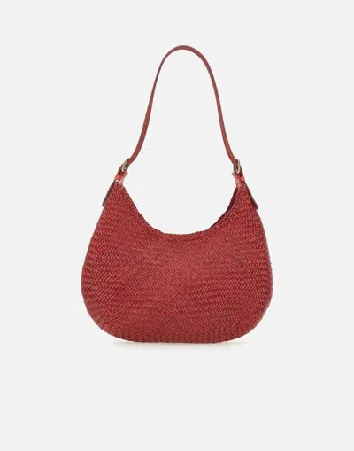 Dragon Diffusion Luna Piena Red Calfskin Shoulder Bag