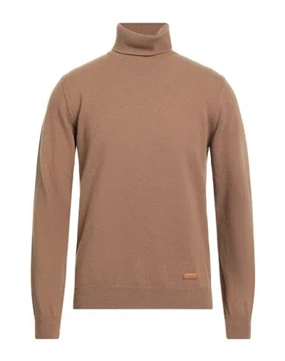 Liu •jo Man Man Turtleneck Brown Size 3xl Wool