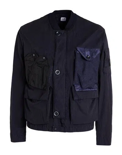 C.p. Company C. P. Company Man Jacket Midnight Blue Size 40 Cotton, Polyamide, Polyurethane Resin