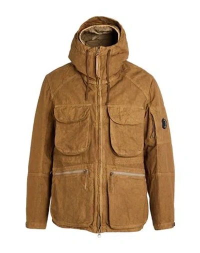 C.p. Company C. P. Company Man Jacket Camel Size 34 Cotton