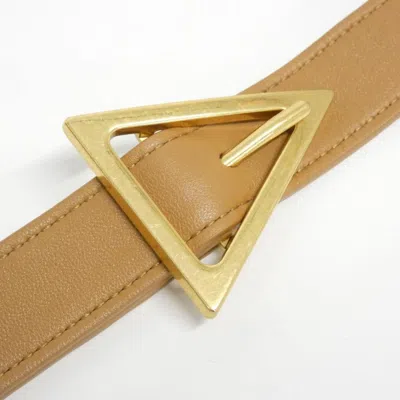 Pre-owned Bottega Veneta Brown Camel Leather Shoulder Bag ()