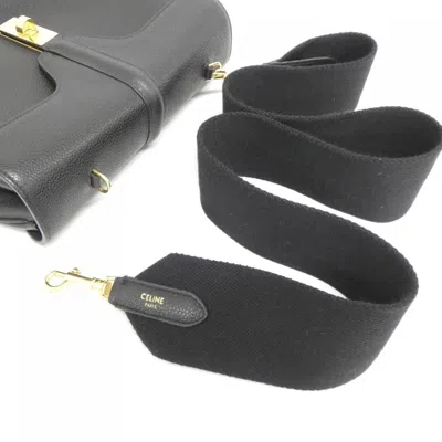 Pre-owned Celine Black Leather Shoulder Bag ()